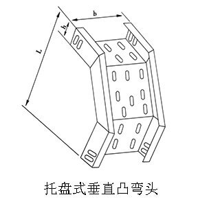 托盤式垂直凸彎頭