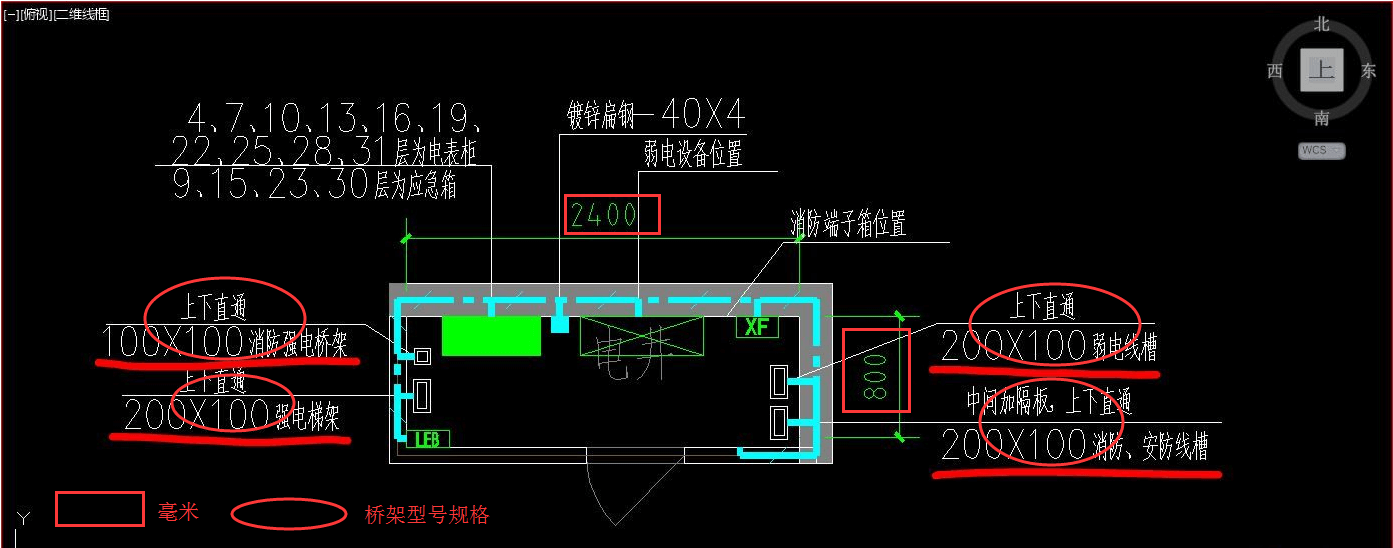 橋架安裝規劃圖